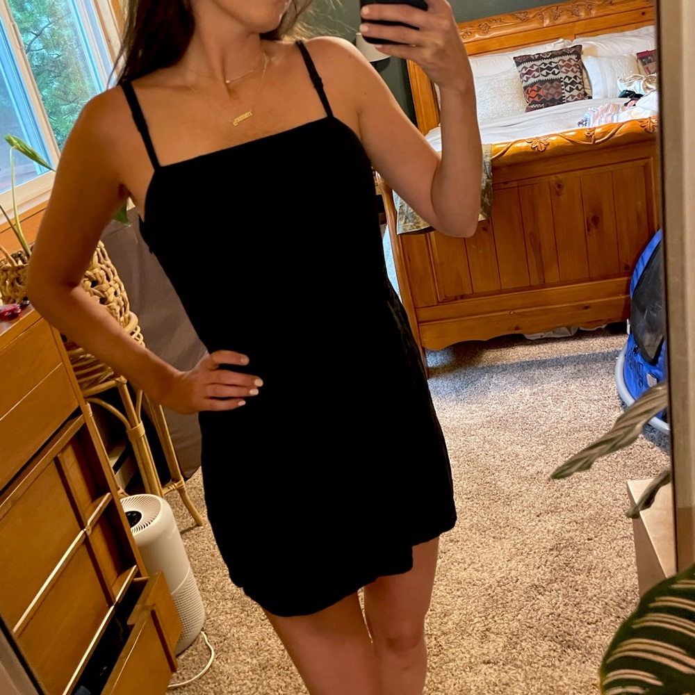Linen Mini Dress